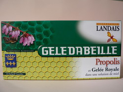 GELEDABEILLE propolis et gel�e royale LANDAIS - RESISTANCE / VITALITE - MISS TERRE VERTE