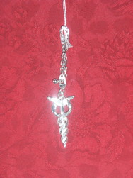 PORTE CLES CADUCEE KINESITHERAPEUTE