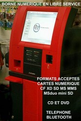 BORNE NUMERIQUE - Impression - PHOTO KRISTOF