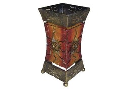 lampe fer + r�sine  30 cm - LAMPES - AFRI - K - DO