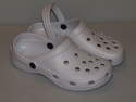 Sabot uni blanc