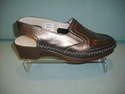 mocassin bride talon compensé coloris bronze