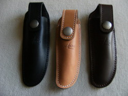 ETUI CUIR COUTEAU LAGUIOLE - COUTEAUX FORGE DE LAGUIOLE  - LE SULTAN