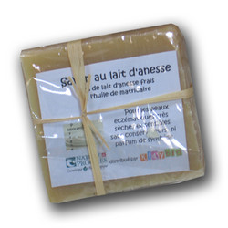 Savon au Lait frais d'�nesse - soins du visage  - Brin de nature