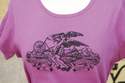 T-shirt manches courtes s�rigrapi� coton bio - Ideo