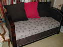 Banquette-lit modulable 3 - Canap�s relook�s (sur commande) pi�ces unique - Paco Tourt�, artisan tapissier d�corateur