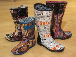 Bottes de pluie fantaisie GIOSEPPO  - Bottes de pluie juniors et femmes - BAMBINOS