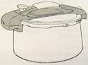 Cocotte Squadra Sitram-Joint, r�gulateur, poign�es, panier.. - Pi�ces d�tach�es et accessoires Sitram - MENA ISERE SERVICE - Pi�ces d�tach�es et accessoires �lectrom�nager