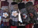 Gants-mitaine amovible:GREVI-MODA,Italia.