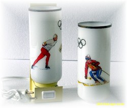 Lampe/applique murale ou � poser, Jeux Olympiques de Grenoble 68
