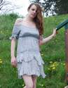 Robe dentelle Poussi�re d'�tole