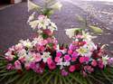 Fleurs D�c�s - Devant de cercueil