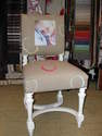 Chaise Henri II - Fauteuils et chaises relook�s ( sur commande) pi�ces unique - Paco Tourt�, artisan tapissier d�corateur