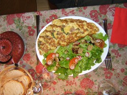 Nos Omelettes a l'ancienne - Nos Formules Repas - Les Go�ters D'Antan - Restaurant Salon de th�