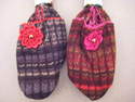 Chaussons d'interieur coreens : mod�le "Baya"  - collection chaussons d interieur distribues par IXLI - BOUTIQUE ROSE PALE