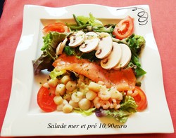 salade mer et pr�s 10,90euro
