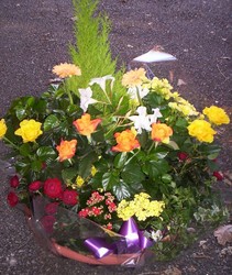 Fleurs D�c�s - Coupes - S�pulture - ISABELLE FLEURS