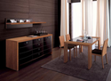 Enfilade contemporaine Santa Rossa "Mediante" - Contemporain - MAISON PERRIN / SAVOIE MEUBLES