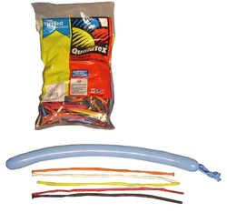 Ballons � modeler Qualatex 160Q x 100 assortiment Spaghett - VENTE D'ACCESSOIRES DE CIRQUE - DAUPHICIRQUE MATERIEL ET CIRQUE