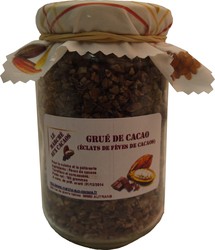 Gru� de cacao (�clats de f�ves de cacao)  - Voir en grand