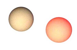 Balles lumineuses CANADIENNES � 70 mm - VENTE DE JONGLERIE - DAUPHICIRQUE MATERIEL ET CIRQUE