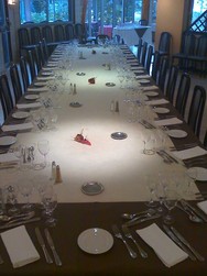 Table restaurant Les Jardins de Meylan