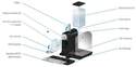11305 Nespresso LA M190 CITIZ & CO laqu� noir - pi�ces d�tach�es et accessoires Magimix - MENA ISERE SERVICE