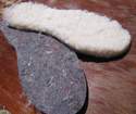 Nos semelles mouton et nos chanceli�res pour b�b�s -  Articles en Peau de mouton : chaussons et semelle - La Petite Boutique