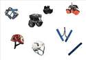MATERIEL CANYON - CASQUE - BAUDRIER - PROTECTION