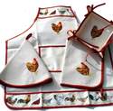 Linge de cuisine collection "Les Cocottes"