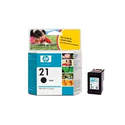 Cartouche d'encre HP n� 21 noir