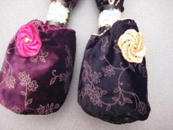 Chausson d interieur coreen,taille unique ! modele:BAROQUE. - collection chaussons d interieur distribues par IX - BOUTIQUE ROSE PALE