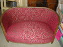 Banquette 1930 - Canap�s relook�s (sur commande) pi�ces unique - Paco Tourt�, artisan tapissier d�corateur