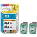 Pack 2 cartouches d'encre HP n� 344 couleur C9505EE