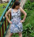Robe sans manches Poussi�re d'�tole