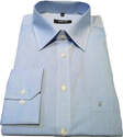 Chemise sans repassage ETERNA Bleu ciel