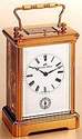 Pendules, horloges : Pendulette Officier - Pendules, r�veils, horloges, coucous - WEGELIN & GRUA HORLOGERS