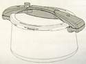 Cocotte Sitramondo Sitram joint r�gulateur poign�e poussoir