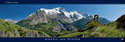 Poster panoramique Ecrins
