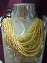 MONIES Couture: Collier Eb�ne et Ambre