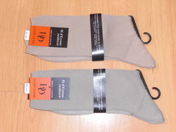 Chaussette beige ou kaki clair 