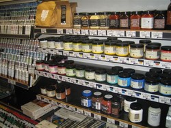 pigments en poudre et liants