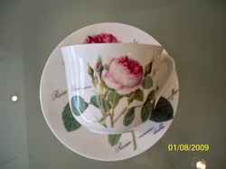 Porcelaine ROY KIRKHAM : Rose Redout� - Boutique cadeaux : la vaisselle - BURDET SALON DE THE