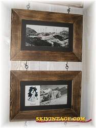 Ski � Courchevel-Moriond - Cadres suspendus