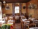 La salle int�rieure du restaurant de l'altiport - vues du restaurant de l'altiport - Restaurant de l'altiport