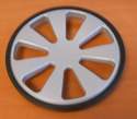 roue arri�re aspirateur Polti AS540 AS570 pi�ces d�tach�es