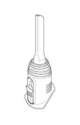 suceur plat brosse meuble Sensory Hoover accessoire multifon
