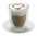 Lot de 4 tasses cappuccino en double paroi saeco