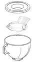 Bol et couvercle robot KitchenAid - Pi�ces d�tach�es