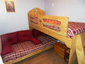 lit banquette dessous et lit de dessus